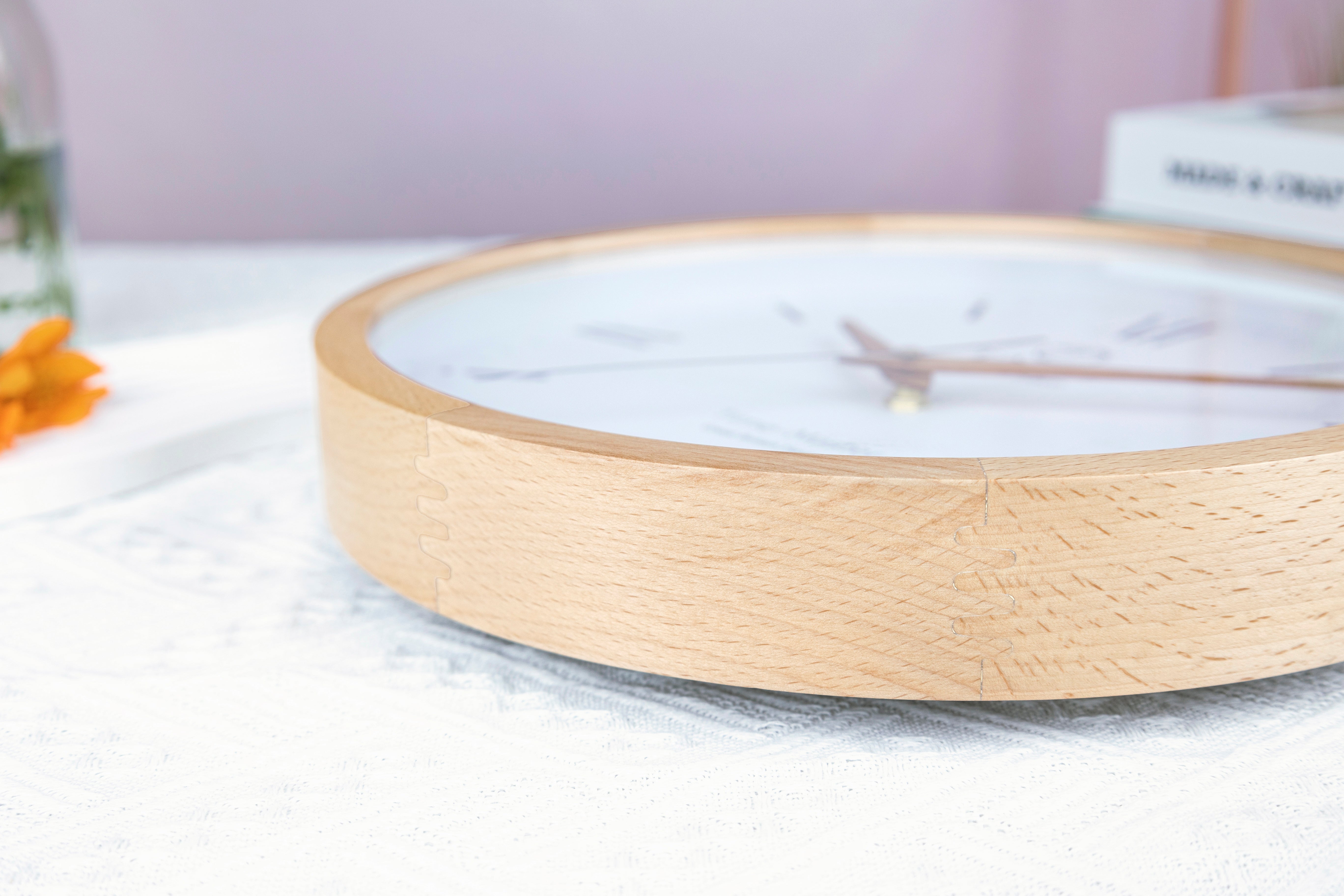 Time Clock - Planeteco Time Master- Roman Numeral Wall Clock