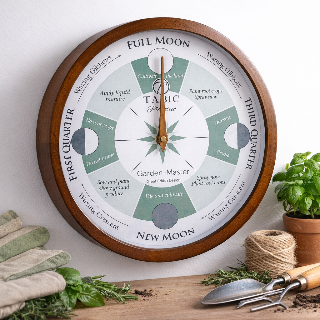 Planeteco Garden Master - Moon Gardening clock - , the Best gardening tool for any Gardener