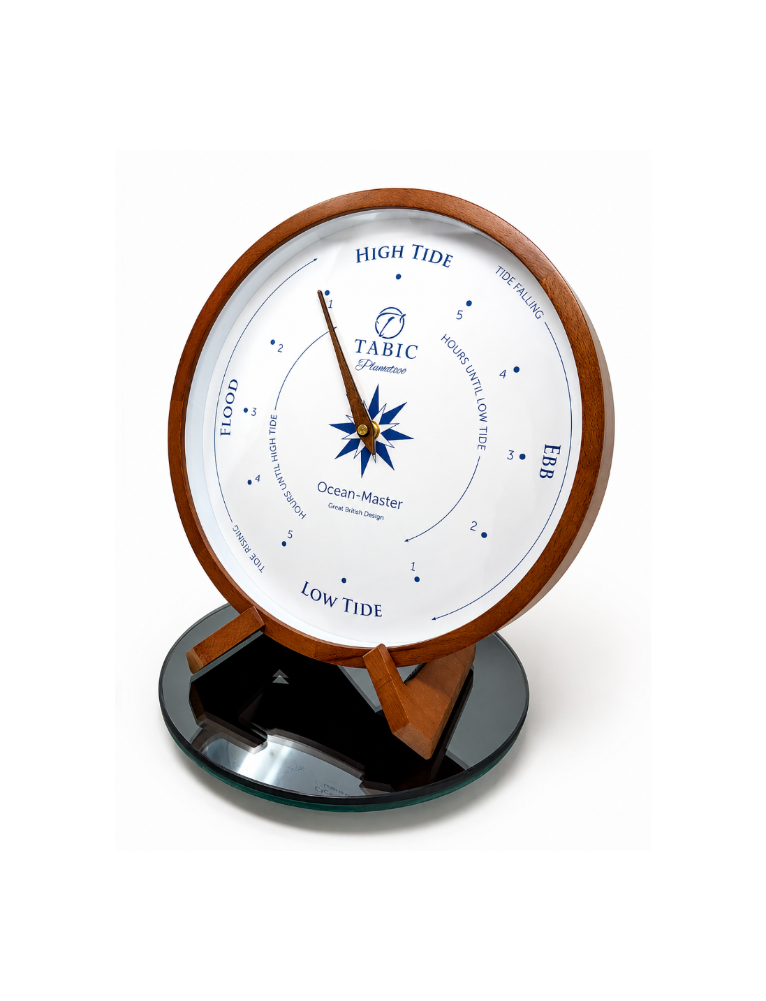 Planeteco Clock Stand | Solid Beech Display Stand