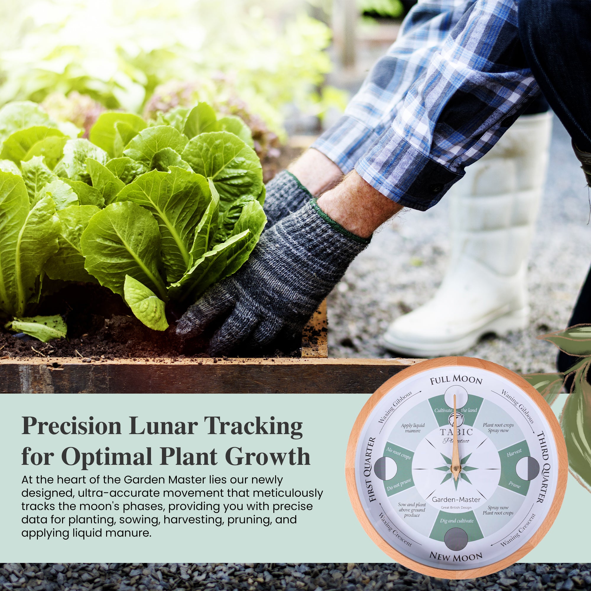 Moon Gardening clock - Planeteco Garden Master, the Best gardening tool for any Gardener