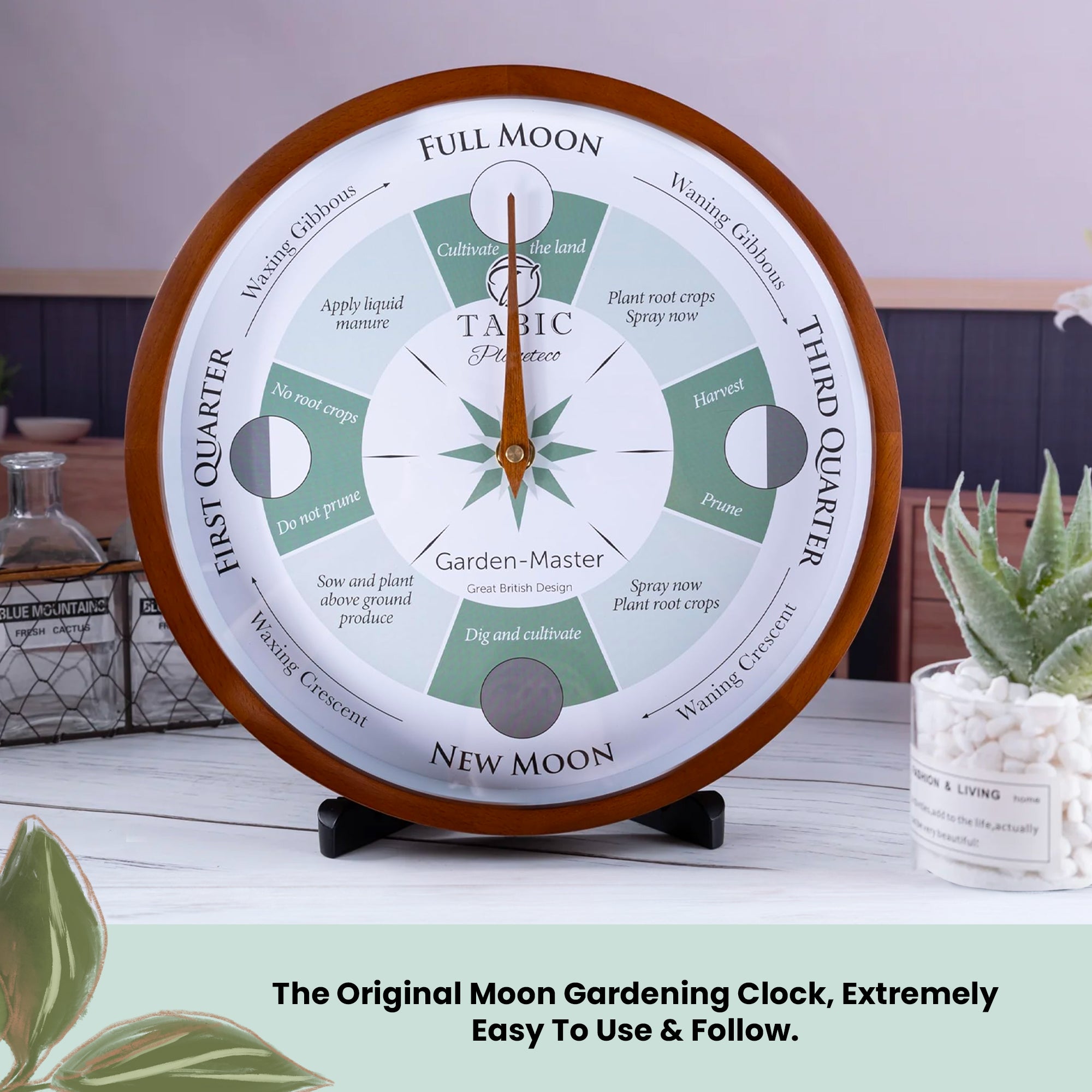 Moon Gardening clock - Planeteco Garden Master, the Best gardening tool for any Gardener