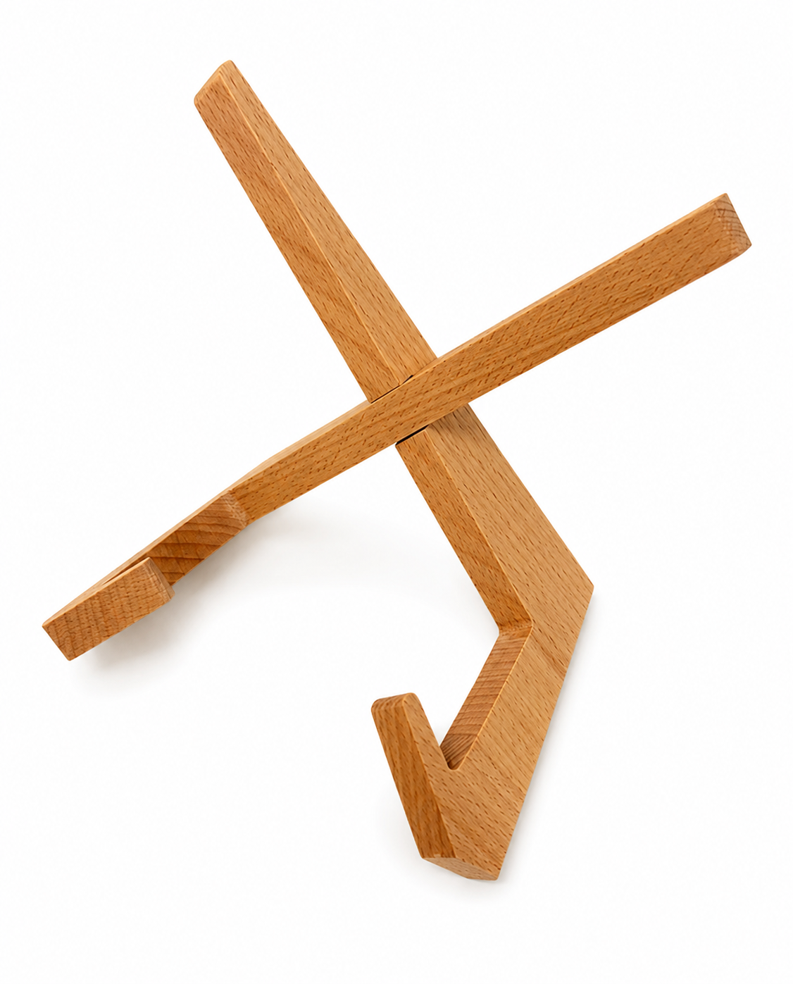 Planeteco Clock Stand | Solid Beech Display Stand
