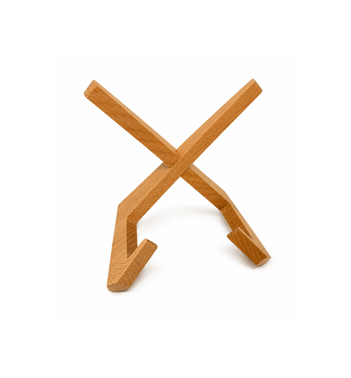 Planeteco Clock Stand | Solid Beech Display Stand