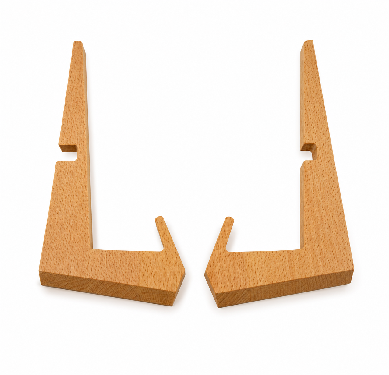 Planeteco Clock Stand | Solid Beech Display Stand