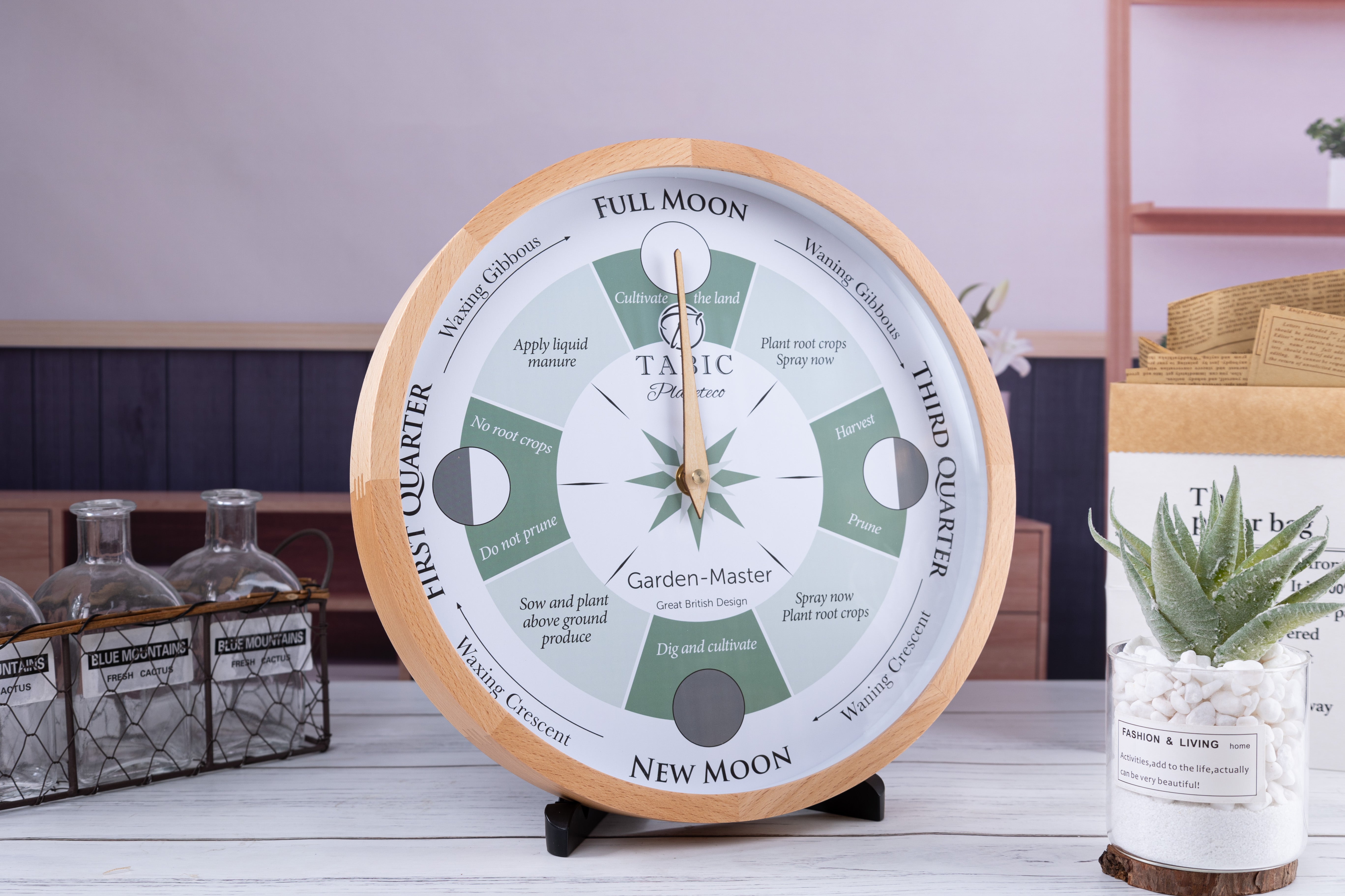 Moon Gardening clock - Planeteco Garden Master, the Best gardening tool for any Gardener