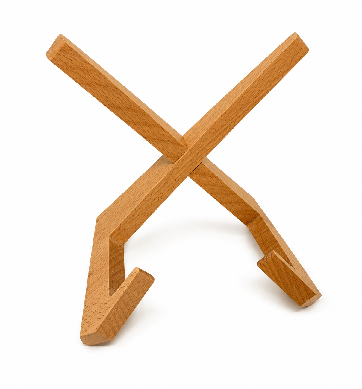 Planeteco Clock Stand | Solid Beech Display Stand