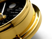 Prestige Solid Brass Moon Gardening Clock