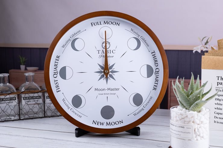 Moon Phase clock - Planeteco Moon Master, accurate lunar tracking