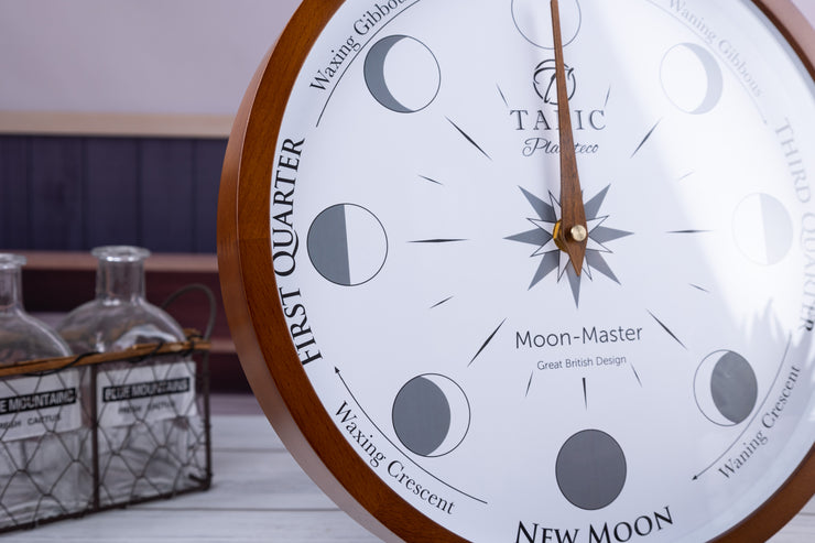 Moon Phase clock - Planeteco Moon Master, accurate lunar tracking